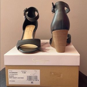 Black Jessica Simpson Wedges